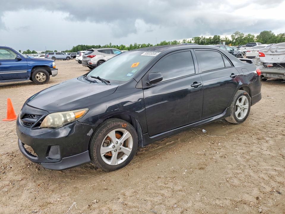 2012 Toyota Corolla VIN 2T1BU4EE0CC793853 COPART salvage auction — SIDE, Tx - Salvage Vehicle Title, sold $2,000 on 2026-07-10 (photo 1)