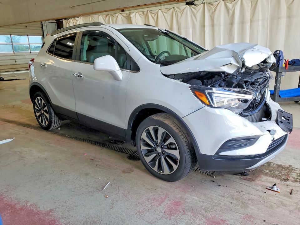 2021 Buick Encore VIN KL4CJESB2MB343712 COPART salvage auction — FRONT END, NY - MV-907A SALVAGE CERTIFICATE, sold $1,250 on 2026-07-27 (photo 4)