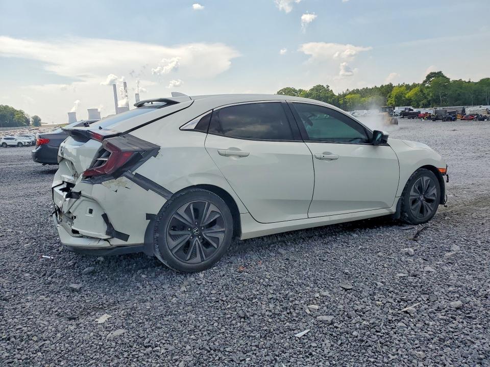 2017 Honda Civic VIN SHHFK7H52HU404202 COPART salvage auction — FRONT END, Ga - Cert Of Title-Salvage, sold $3,650 on 2026-07-30 (photo 3)