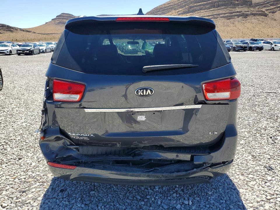 2016 Kia VIN KNDMB5C13G6183947 COPART salvage auction — FRONT END, Nv - Salvage Title, sold $600 on 2026-07-27 (photo 6)