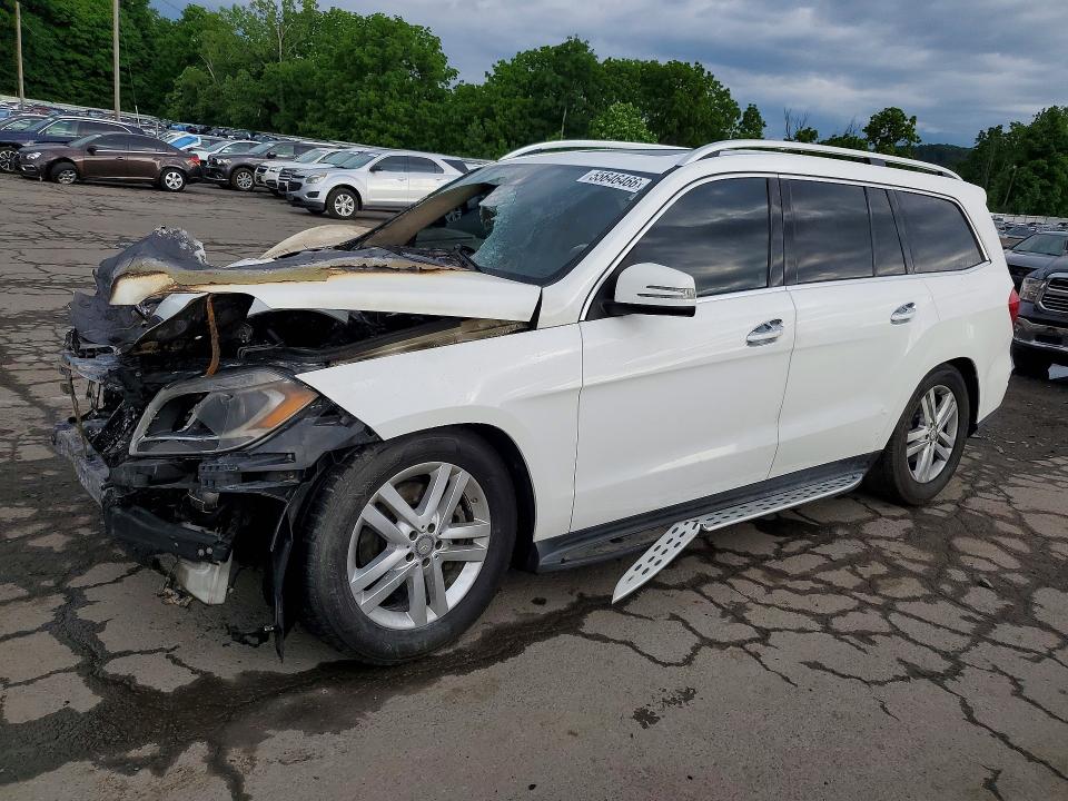 2016 Mercedes-benz Gl-class VIN 4JGDF6EE3GA646088 COPART salvage auction — BURN, Ct - Cert Of Title-Salvage, sold $475 on 2026-07-02 (photo 1)