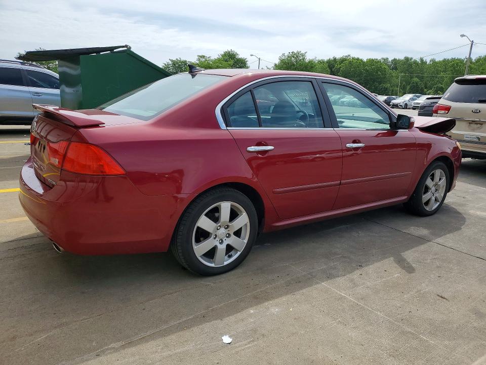 2009 Kia Optima VIN KNAGE224495288887 COPART salvage auction — FRONT END, Ky - Cert Of Title-Salvage, sold $2,300 on 2026-07-27 (photo 3)