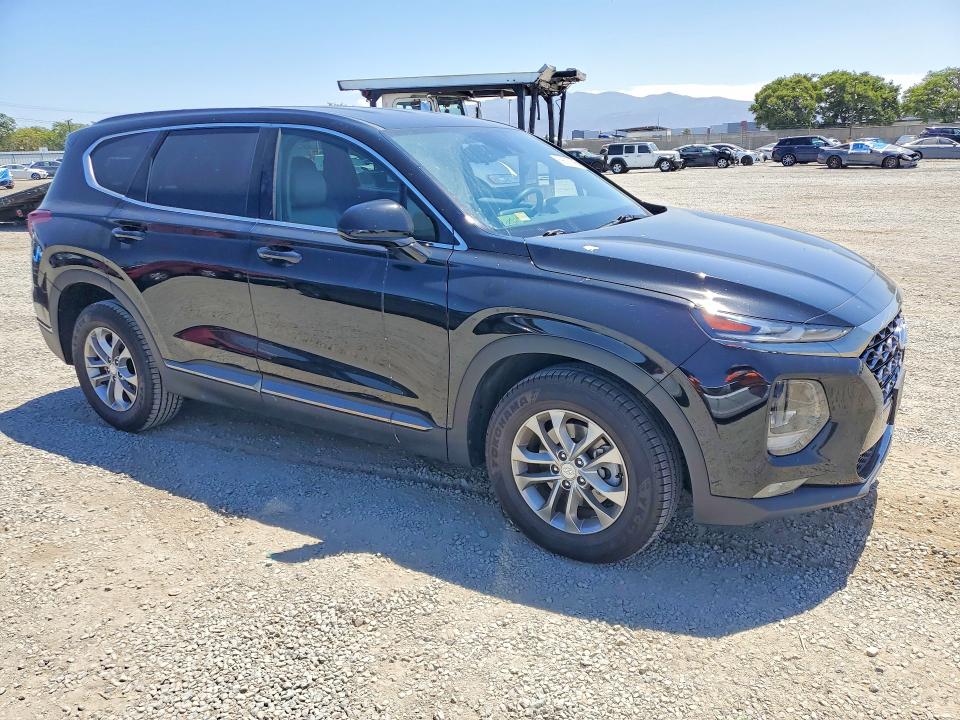 2019 Hyundai Santa fe VIN 5NMS33AD8KH068908 COPART salvage auction — SIDE, Ca - Salvage Certificate, sold $5,400 on 2026-07-02 (photo 4)