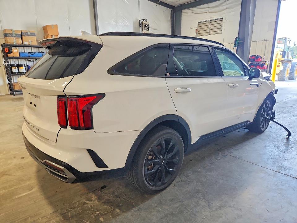 2022 Kia Sorento VIN 5XYRK4LF4NG144421 COPART salvage auction — FRONT END, Ga - Dlr Only Clean Ttl/Exceeds 25%, sold $225 on 2026-07-28 (photo 3)