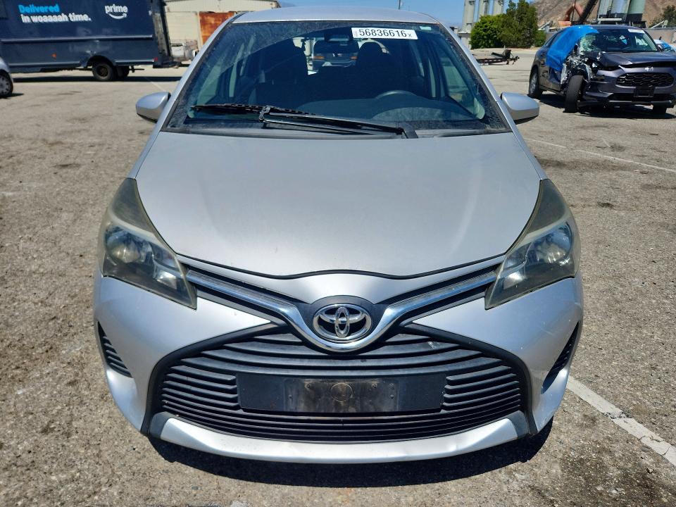 2017 Toyota Yaris VIN VNKKTUD31HA081471 COPART salvage auction — REAR END, Ca - Salvage Certificate, sold $90 on 2026-07-21 (photo 5)