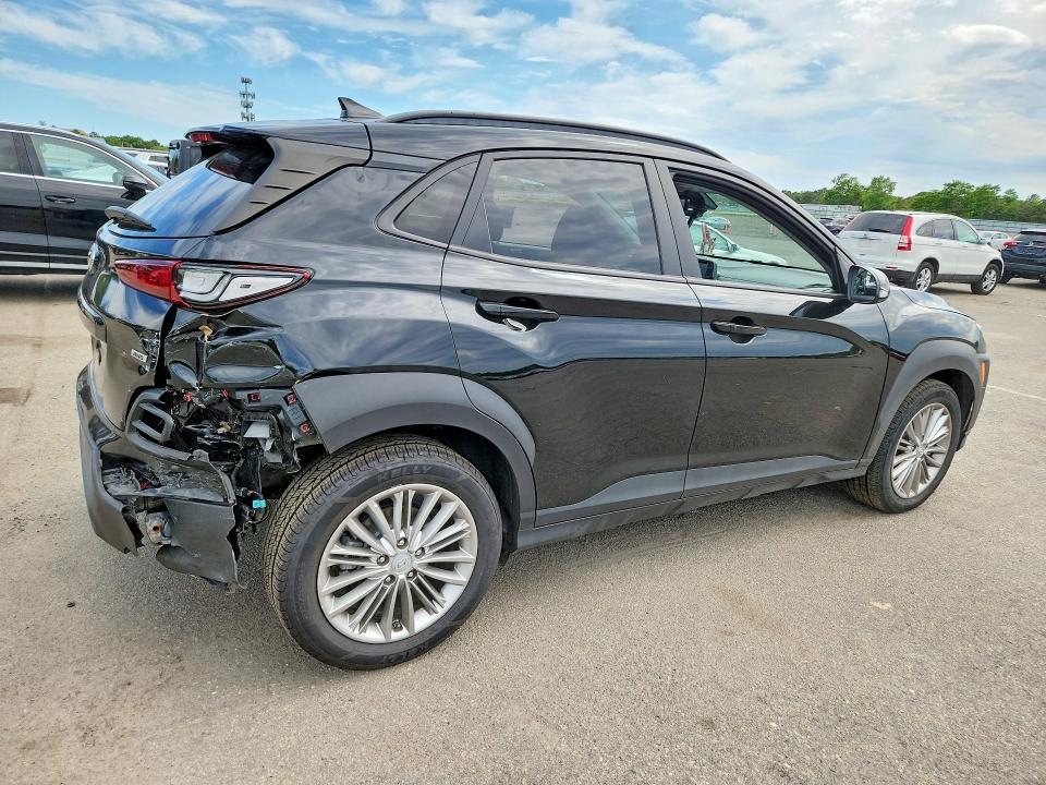 2021 Hyundai Kona VIN KM8K6CAA0MU744420 COPART salvage auction — REAR END, Ny - Mv-907A Salvage Certificate, sold $6,500 on 2026-07-06 (photo 3)