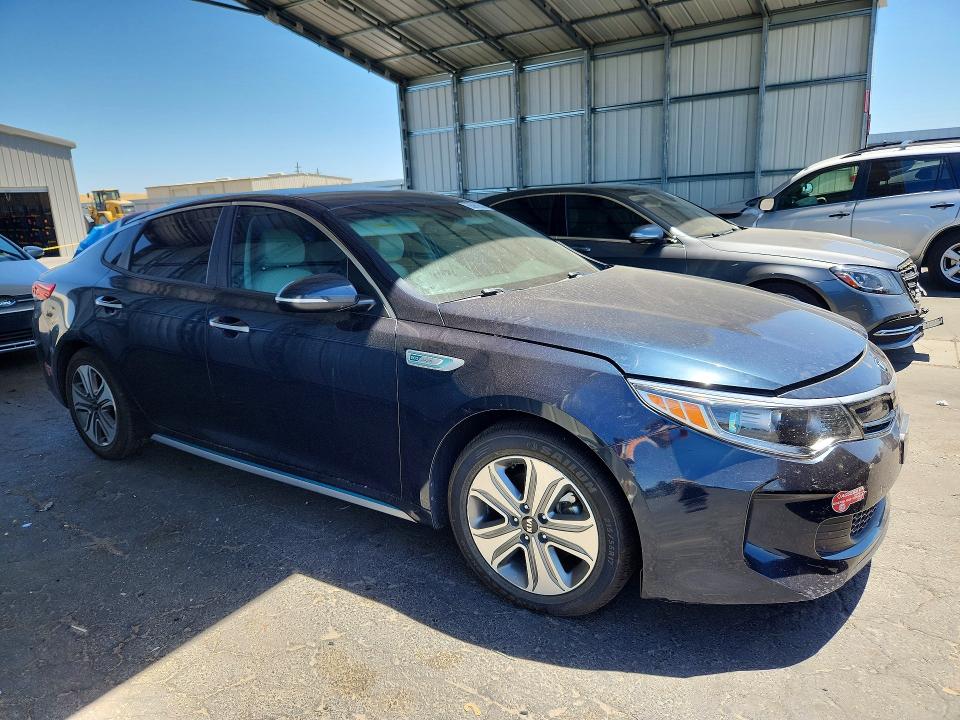 2018 Kia Optima VIN KNAGV4LD5J5019523 COPART salvage auction — FRONT END, Ca - Salvage Certificate, sold $2,750 on 2026-07-16 (photo 4)