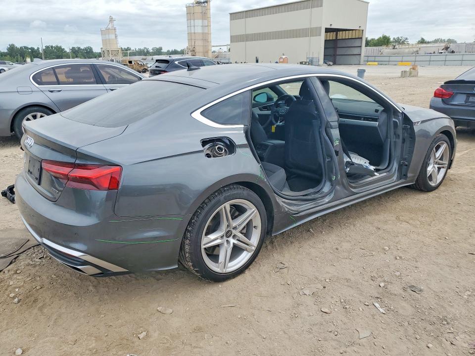 2022 Audi VIN WAUFACF50NA040203 COPART salvage auction — SIDE, MO - SALVAGE CERTIFICATE OF TITLE, sold $12,400 on 2026-07-28 (photo 3)