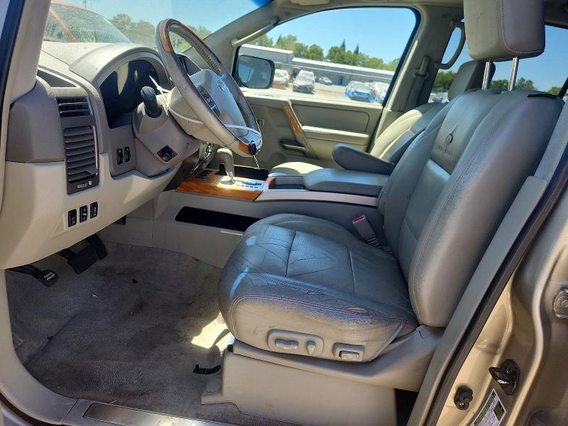 2004 Infiniti Qx56 VIN 5N3AA08C14N812290 COPART salvage auction — FRONT END, Ca - Salvage Certificate, sold $450 on 2026-07-09 (photo 7)