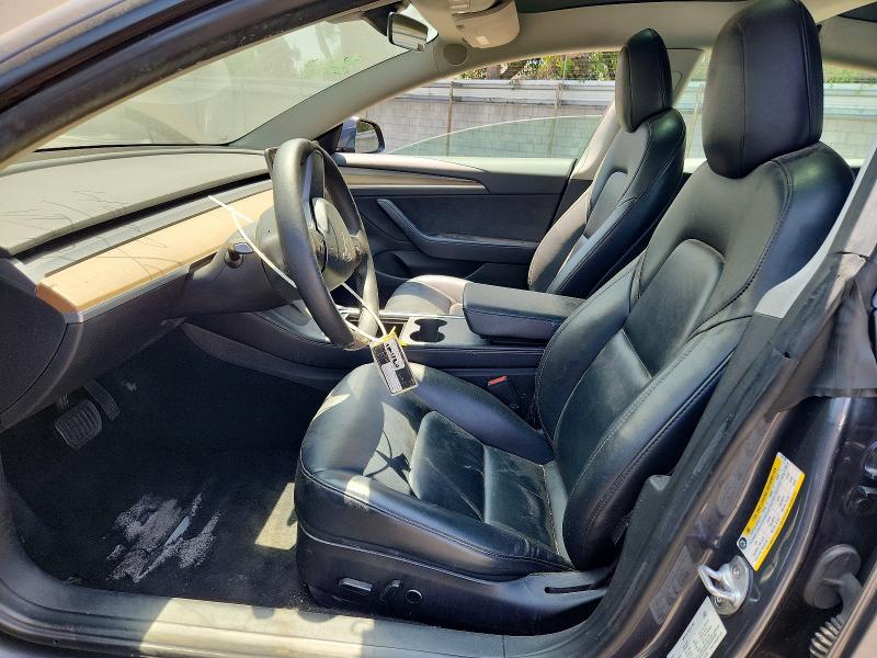 2022 Tesla Model 3 VIN 5YJ3E1EA2NF187126 COPART salvage auction — MECHANICAL, Ca - Salvage Certificate, sold $3,900 on 2026-07-31 (photo 7)