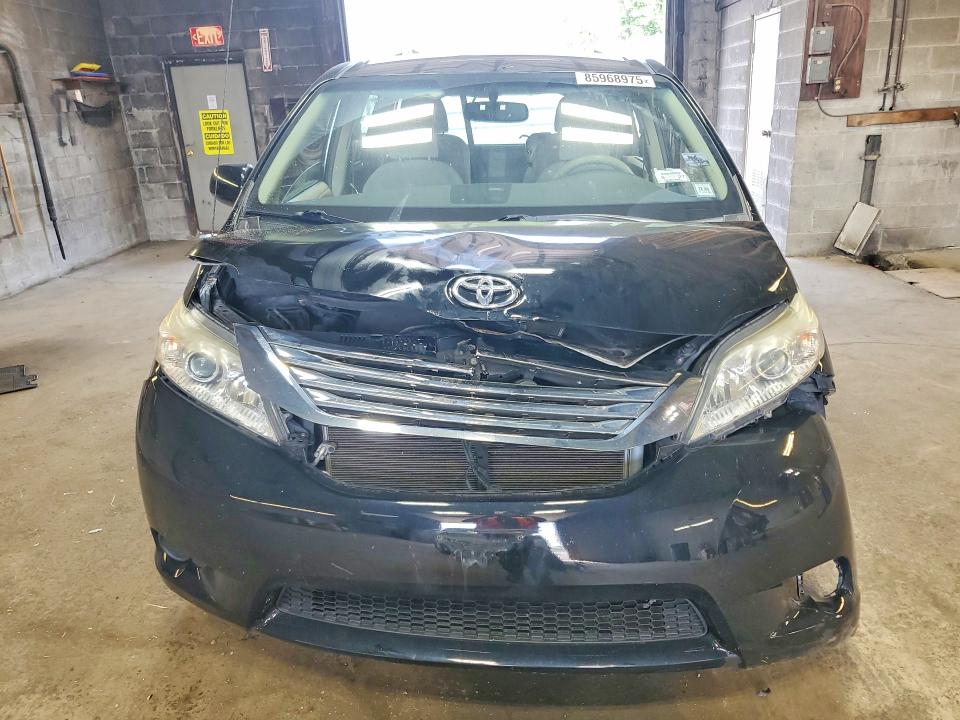 2014 Toyota Sienna VIN 5TDKK3DC5ES405669 COPART salvage auction — FRONT END, Ny - Mv-907A Salvage Certificate, sold $1,550 on 2026-07-13 (photo 5)