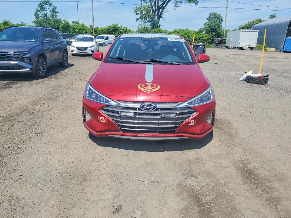 2020 Hyundai Elantra VIN KMHD84LF5LU099795 COPART salvage auction — WATER/FLOOD, QC - IRRECUPERABLE, sold $2,050 on 2026-07-28 (photo 5)