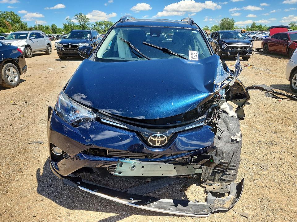 2018 Toyota Rav 4 VIN JTMRFREV2JJ742927 COPART salvage auction — FRONT END, Il - Salvage Certificate, sold $3,800 on 2026-07-28 (photo 5)
