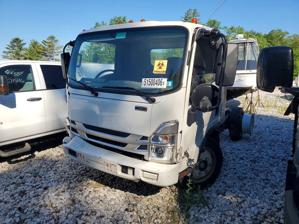 2024 Isuzu Npr VIN JALE5W168R7303026 COPART salvage auction — FRONT END, Nh - Cert Of Title-Salvage, sold $4,150 on 2026-07-22 (photo 1)