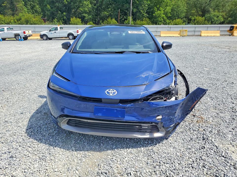 2023 Toyota Prius VIN JTDACAAU2P3002246 COPART salvage auction — FRONT END, Nc - Salvage Certificate Of Title, sold $4,550 on 2026-07-30 (photo 5)