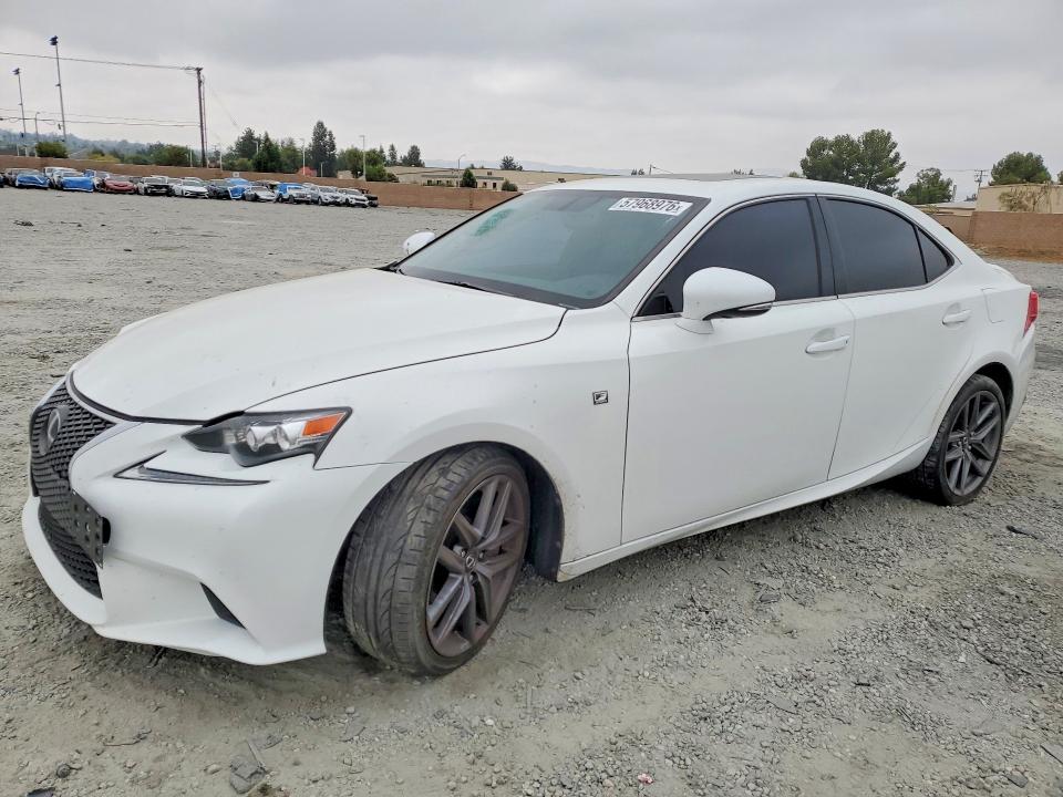 2015 Lexus Is VIN JTHBE1D25F5020332 COPART salvage auction — FRONT END, Ca - Salvage Certificate, sold $2,750 on 2026-07-29 (photo 1)