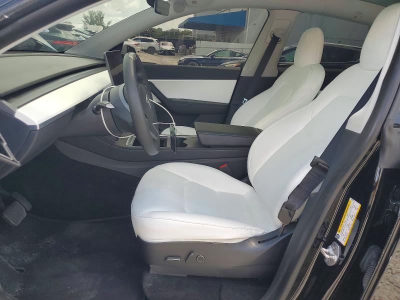 2022 Tesla Model y VIN 7SAYGDEE1NF323379 COPART salvage auction — FRONT END, Fl - Certificate Of Destruction, sold $9,800 on 2026-07-07 (photo 7)