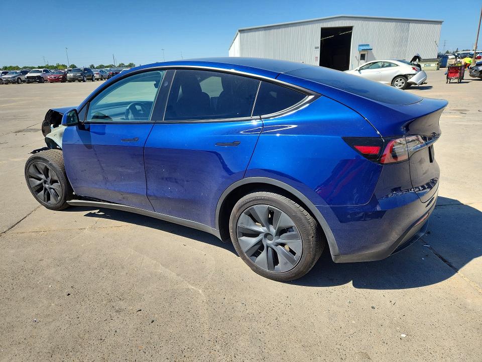 2024 Tesla Model y VIN 7SAYGDED7RF127122 COPART salvage auction — FRONT END, Ca - Salvage Certificate, sold $12,700 on 2026-07-13 (photo 2)