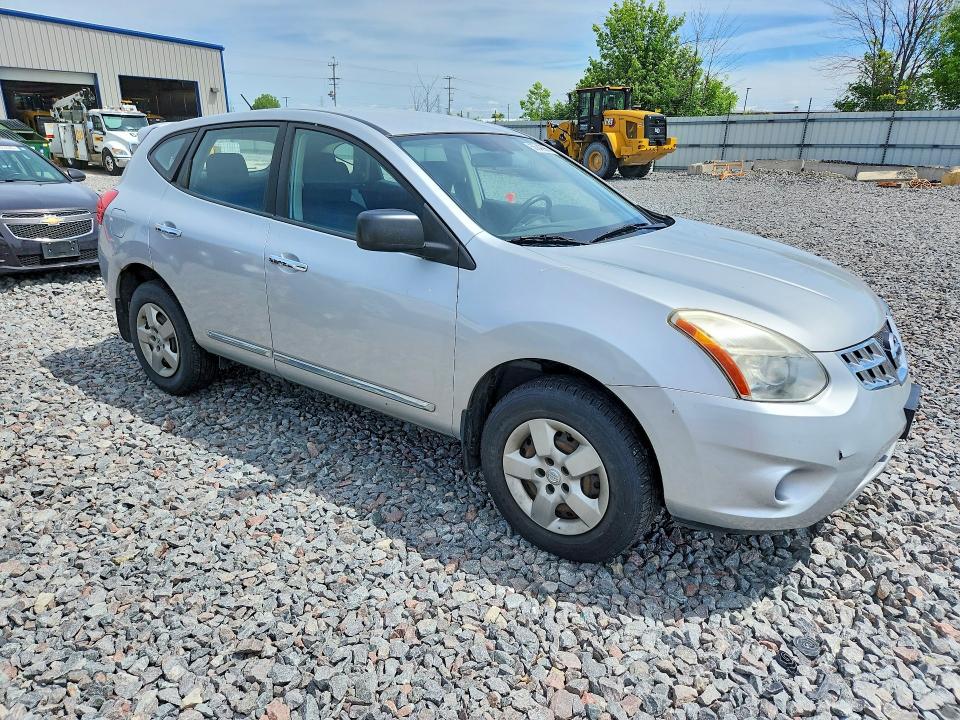 2011 Nissan Rogue VIN JN8AS5MV8BW668649 COPART salvage auction — FRONT END, Wi - Certificate Of Title, sold $900 on 2026-07-20 (photo 4)