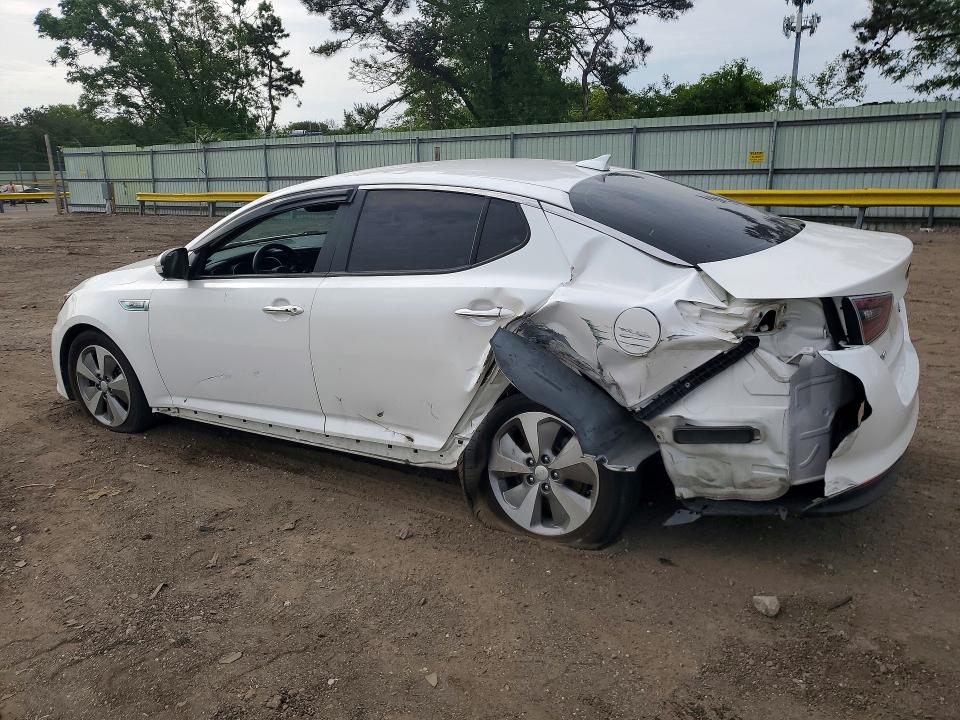 2015 Kia Optima VIN KNAGN4AD7F5081869 COPART salvage auction — REAR END, Pa - Certificate Of Salvage, sold $400 on 2026-07-08 (photo 2)