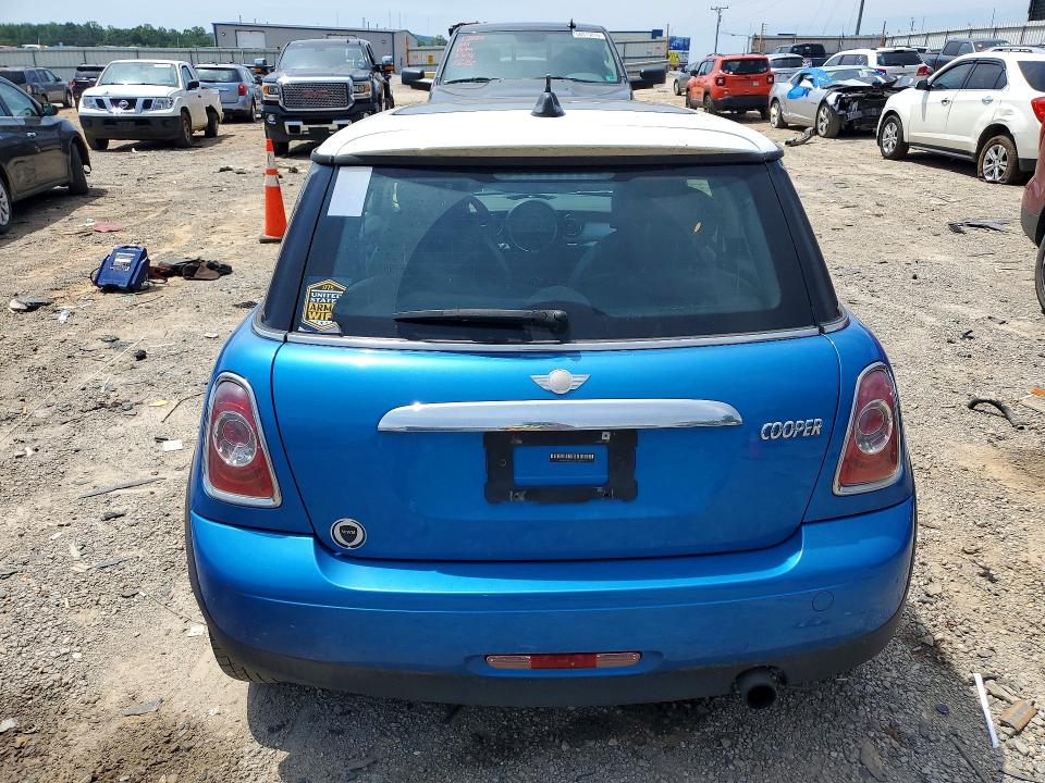 2012 Mini Cooper VIN WMWSU3C52CT257893 COPART salvage auction — FRONT END, Va - Certificate Of Title, sold $100 on 2026-07-24 (photo 6)