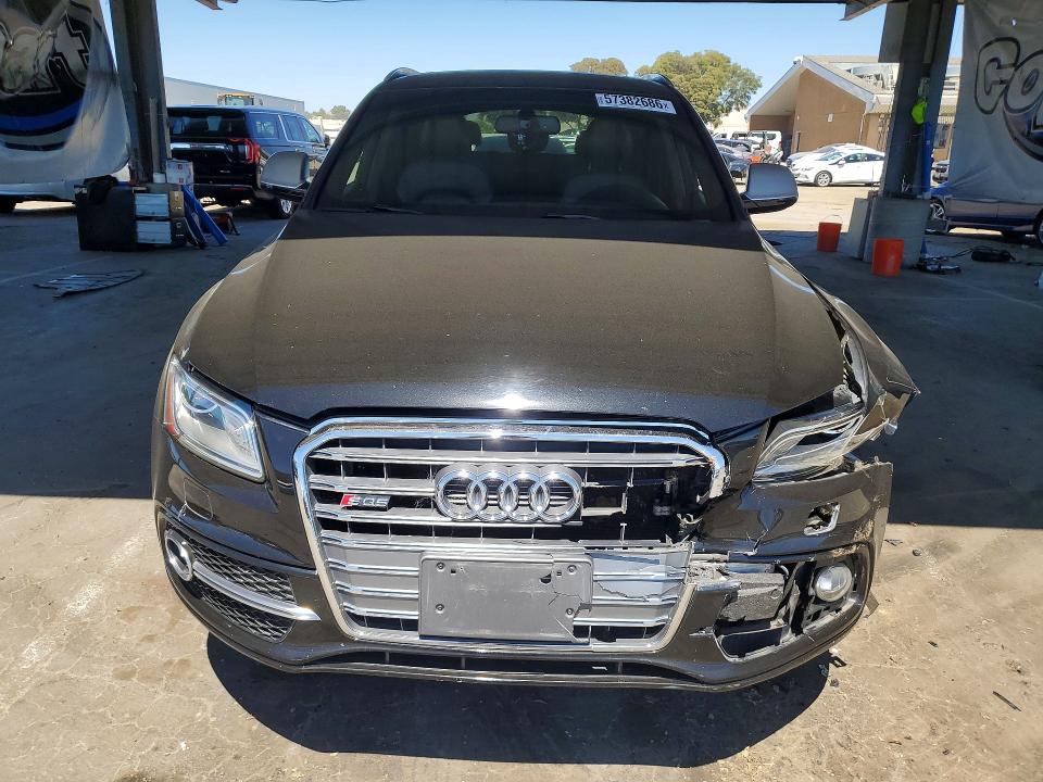2016 Audi Sq5 VIN WA1CCAFP5GA033315 COPART salvage auction — FRONT END, Ca - Salvage Certificate, sold $2,550 on 2026-07-07 (photo 5)