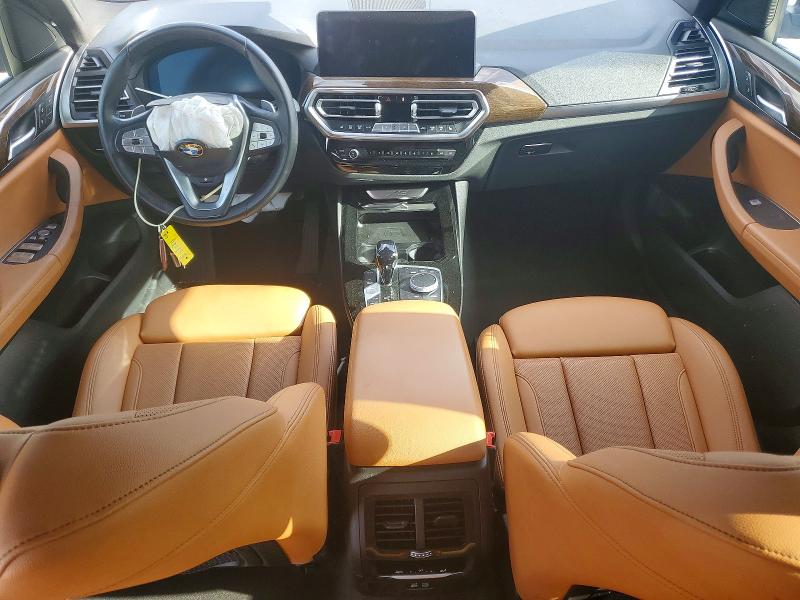 2023 BMW X3 VIN WBX47DP08PN218858 COPART salvage auction — FRONT END, Tx - Salvage Vehicle Title, sold $1,100 on 2026-07-30 (photo 8)