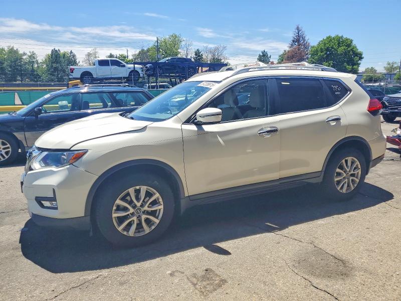 2017 Nissan Rogue VIN JN8AT2MV3HW264825 COPART salvage auction — SIDE, LA - CERT OF TITLE-SALVAGE, sold $1,650 on 2026-07-02 (photo 1)