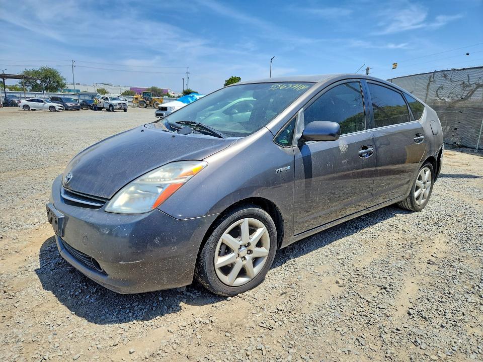 2007 Toyota Prius VIN JTDKB20U773265055 COPART salvage auction — REAR END, CA - DIS/DLR/EXP APP FOR DUP CLEAN, sold $975 on 2026-07-28 (photo 1)