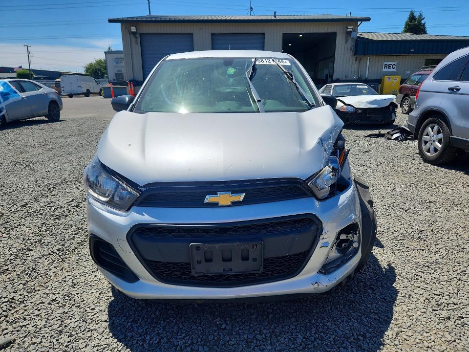 2017 Chevrolet VIN KL8CB6SA6HC772019 COPART salvage auction — FRONT END, Or - Salvage Title Certificate, sold $500 on 2026-07-28 (photo 5)