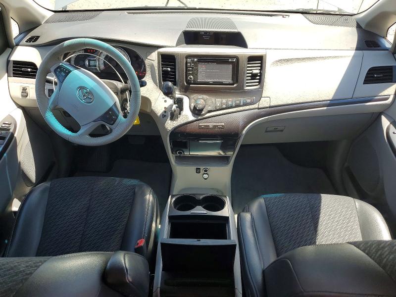 2014 Toyota VIN 5TDXK3DC9ES470675 COPART salvage auction — REAR END, Ca - Salvage Certificate, sold $500 on 2026-07-28 (photo 8)