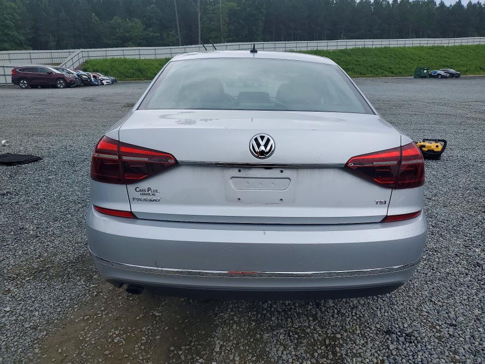 2017 Volkswagen VIN 1VWAT7A34HC058567 COPART salvage auction — REAR END, Nc - Salvage Certificate Of Title, sold $575 on 2026-07-02 (photo 6)