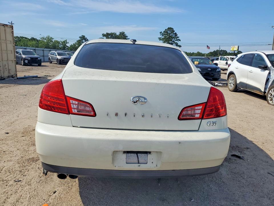 2004 Infiniti G VIN JNKCV51E34M613667 COPART salvage auction — ROLLOVER, Al - Cert Of Title-Salvage Title, sold $275 on 2026-07-02 (photo 6)