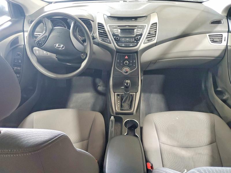 2016 Hyundai Elantra VIN KMHDH4AE2GU483422 COPART salvage auction — ROLLOVER, Salvage Title, sold $175 on 2026-07-21 (photo 8)