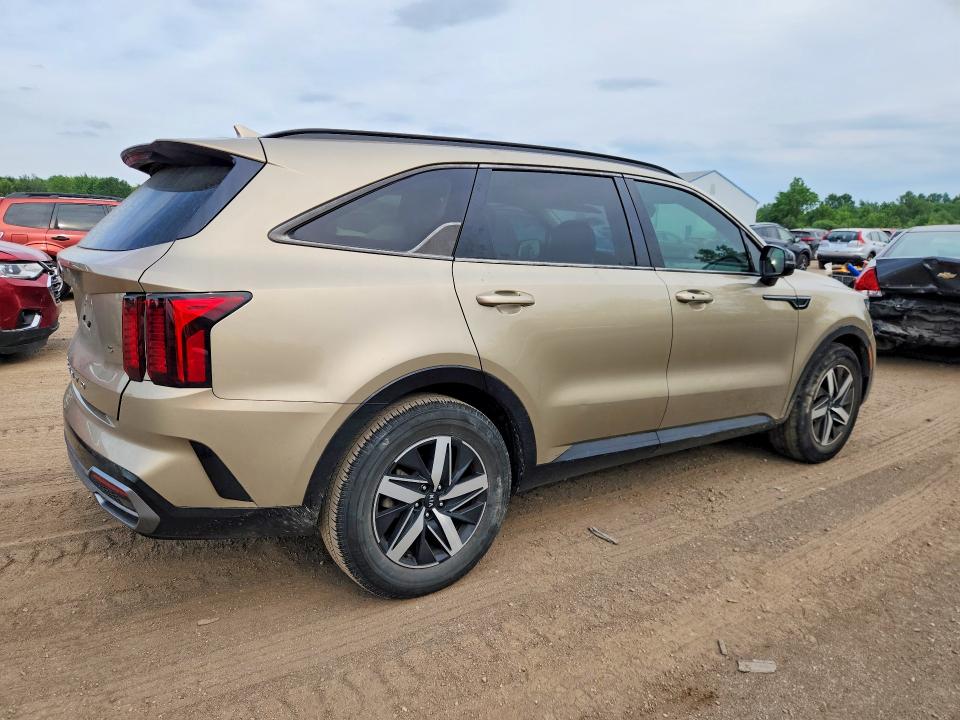 2021 Kia Sorento VIN 5XYRL4LC9MG062136 COPART salvage auction — SIDE, Oh - Cert Of Title-Salvage, sold $7,600 on 2026-07-02 (photo 3)