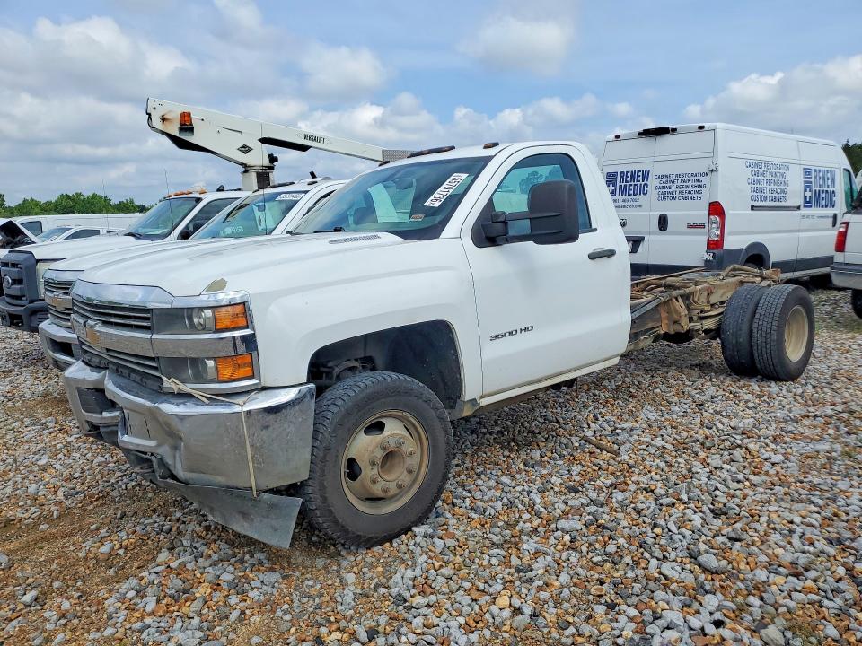 2016 Chevrolet Silverado 3500 VIN 1GB3CYC83GF195365 COPART salvage auction — FRONT END, Ar - Certificate Of Title, sold $2,050 on 2026-07-06 (photo 1)