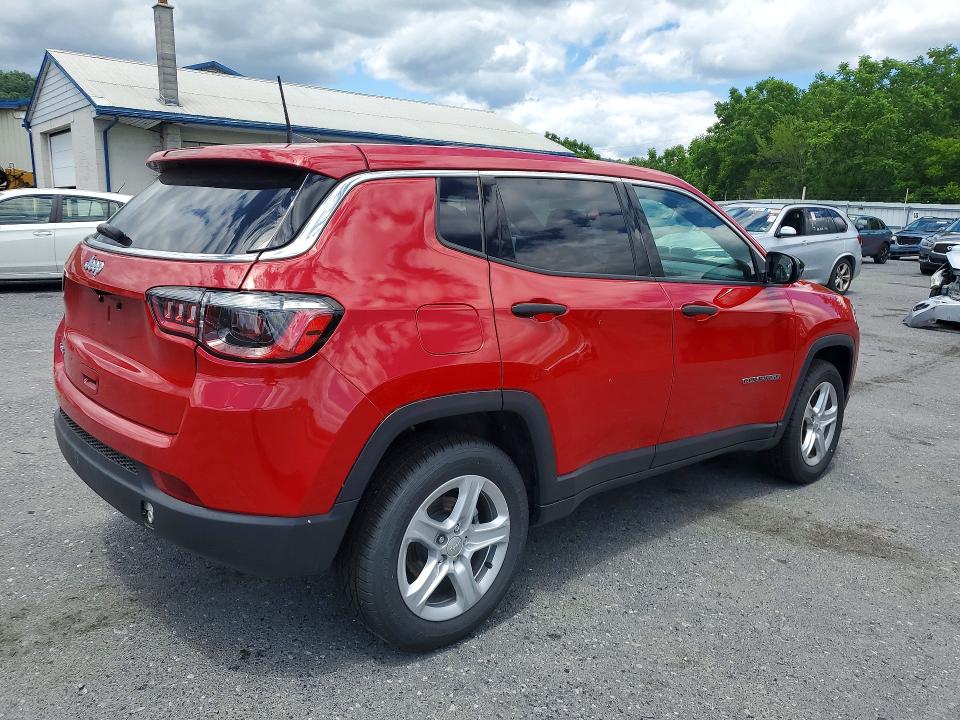 2024 Jeep Compass VIN 3C4NJDANXRT591605 COPART salvage auction — MINOR DENT/SCRATCHES, Pa - Certificate Of Salvage, sold $6,600 on 2026-07-14 (photo 3)