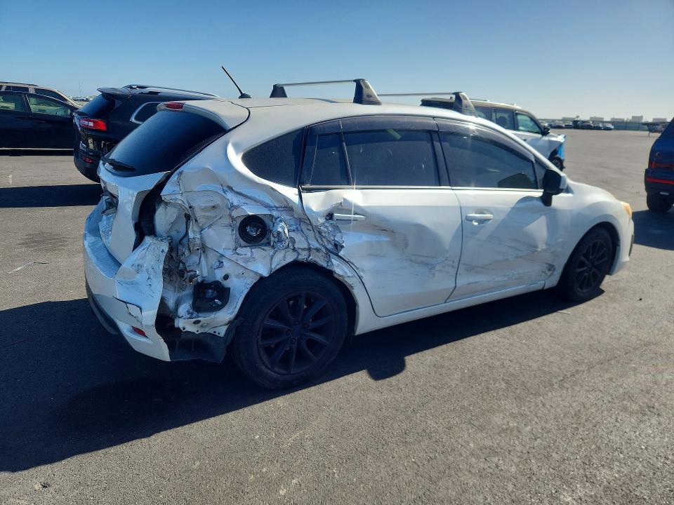 2014 Subaru Impreza VIN JF1GPAC68E8274688 COPART salvage auction — REAR END, Ca - Salvage Certificate, sold $575 on 2026-07-15 (photo 3)
