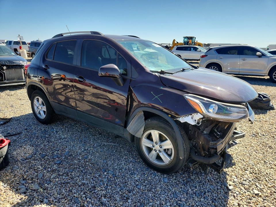 2022 Chevrolet Trax VIN KL7CJPSM0NB546907 COPART salvage auction — FRONT END, Tx - Salvage Vehicle Title, sold $725 on 2026-07-14 (photo 4)