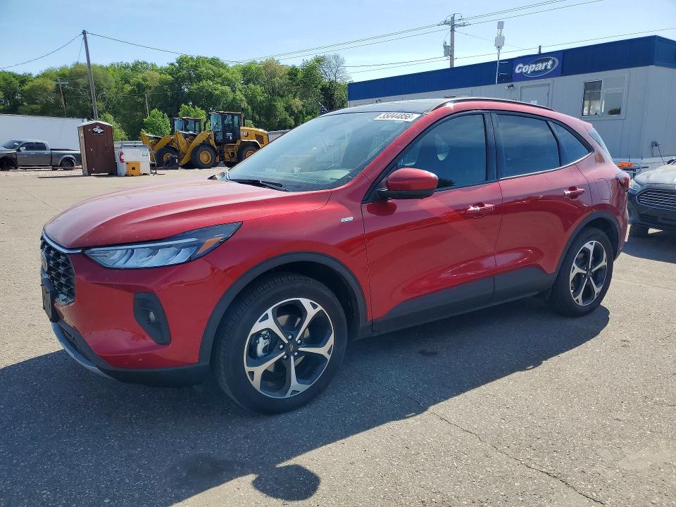 2025 Ford Escape VIN 1FMCU9NZ4SUB61536 COPART salvage auction — HAIL, Mn - Cert Of Title-Salvage, sold $12,500 on 2026-07-09 (photo 1)