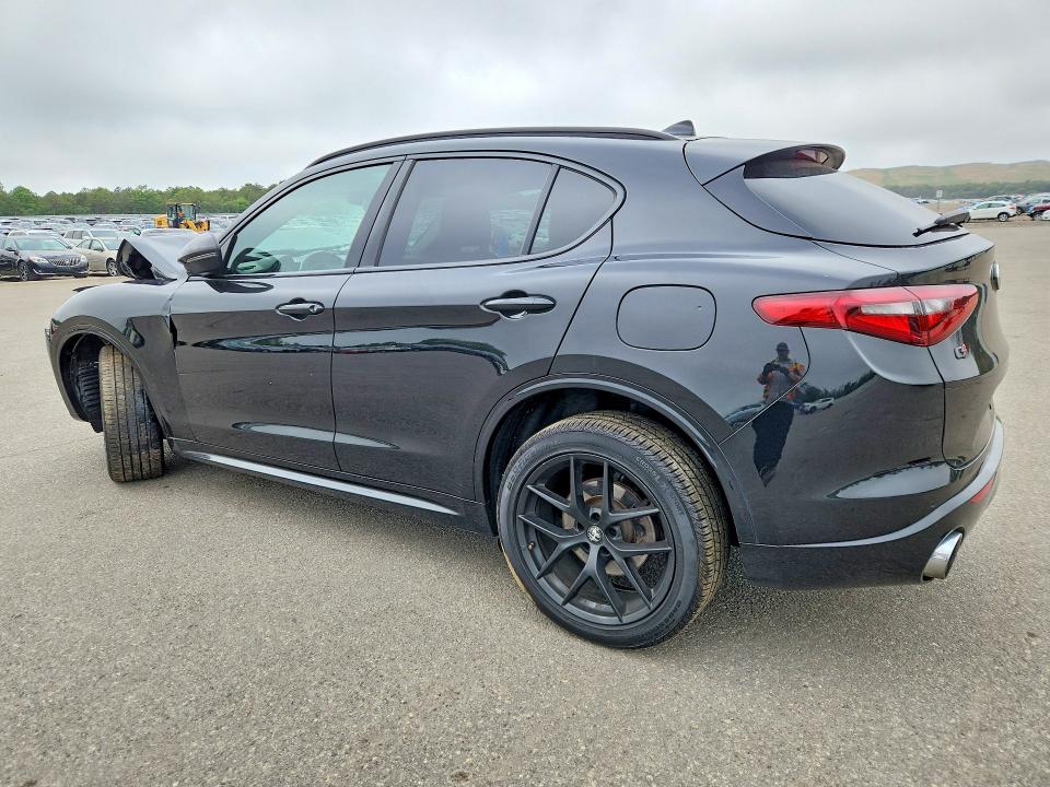 2021 Alfa romeo Stelvio VIN ZASPAKBN7M7D19531 COPART salvage auction — FRONT END, Ny - Mv-907A Salvage Certificate, sold $3,650 on 2026-07-13 (photo 2)