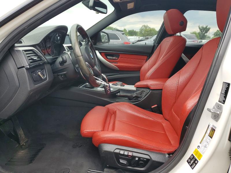2015 BMW 3er VIN WBA3B9C58FF589711 COPART salvage auction — WATER/FLOOD, Il - Salvage Certificate, sold $1,900 on 2026-07-29 (photo 7)