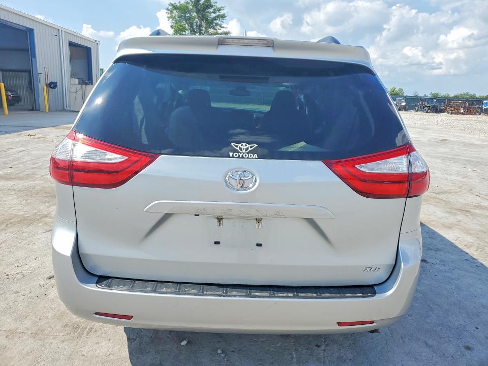 2019 Toyota Sienna VIN 5TDYZ3DC3KS002744 COPART salvage auction — FRONT END, Mo - Salvage Certificate Of Title, sold $4,550 on 2026-07-13 (photo 6)