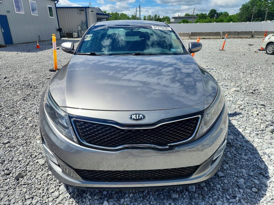 2015 Kia Optima VIN 5XXGM4A74FG491492 COPART salvage auction — MINOR DENT/SCRATCHES, Oh - Certificate Of Title, sold $850 on 2026-07-10 (photo 5)