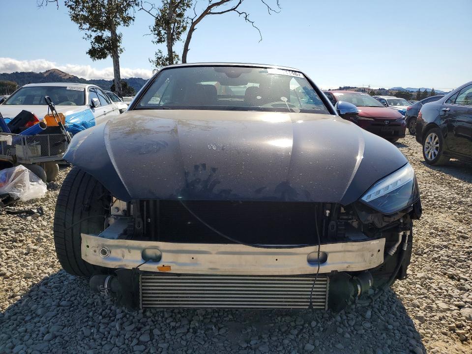 2021 Audi Rs5 VIN WAUY4GF5XMN001486 COPART salvage auction — FRONT END, Ca - Salvage Certificate, sold $7,500 on 2026-07-28 (photo 5)