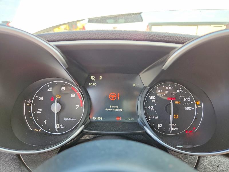2017 Alfa romeo Giulia VIN ZARFAEBN6H7553984 COPART salvage auction — MECHANICAL, Tn - Certificate Of Title, sold $2,400 on 2026-07-27 (photo 9)