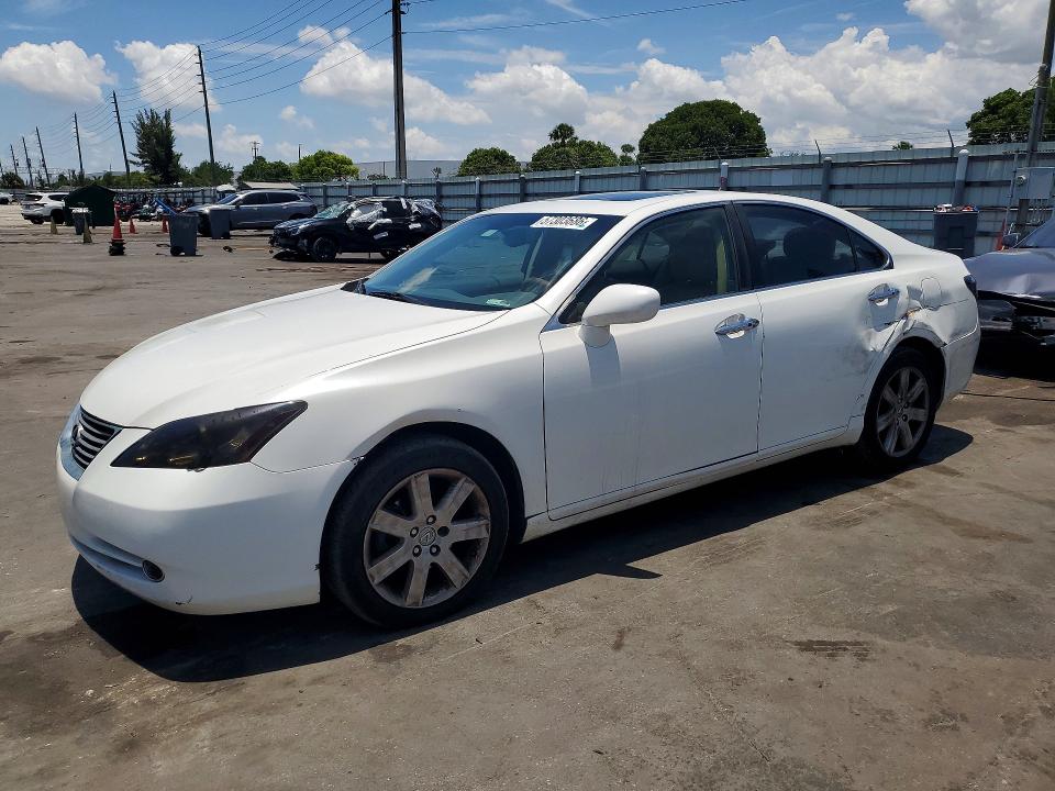 2008 Lexus ES VIN JTHBJ46G982184306 COPART salvage auction — SIDE, Fl - Cert Of Title Slvg Rebuildable, sold $550 on 2026-07-13 (photo 1)