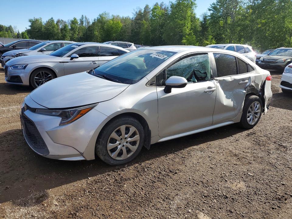 2020 Toyota Corolla VIN 5YFBPRBE9LP035986 COPART salvage auction — SIDE, On - Permit Salvage, sold $6,700 on 2026-07-09 (photo 1)