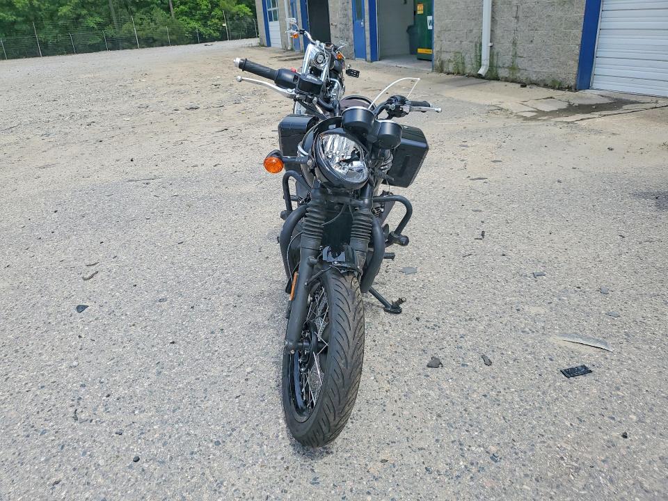 2023 Triumph motorcycle Bonneville VIN SMTD40HL6PTBL7719 COPART salvage auction — FRONT END, VA - CERT OF TITLE - SALVAGE, sold $1,550 on 2026-07-30 (photo 2)
