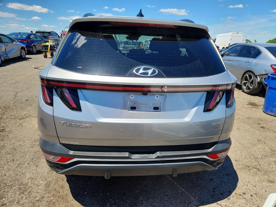 2022 Hyundai Tucson VIN 5NMJFCAE5NH124397 COPART salvage auction — FRONT END, Pa - Certificate Of Salvage, sold $10,200 on 2026-07-31 (photo 6)